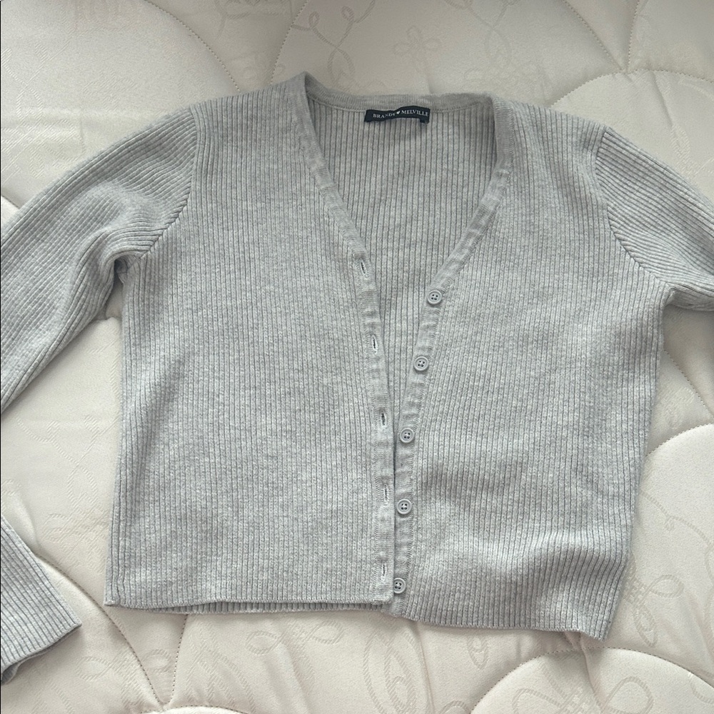 Brandy Mellville Cropped Cardigan